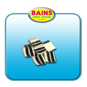 Black &amp; White liquorice bricks