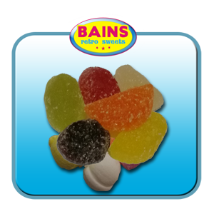 Sugared Jelly Fruits
